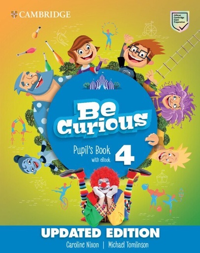 [978-84-1322-147-2] Be Curious Level 4 Pupil's Book with eBook Updated
