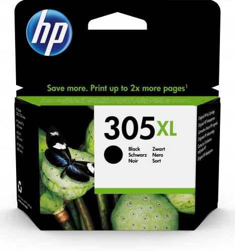 Cartucho de tinta hp nº 305XL negro alta capacidad (3YM62AE)