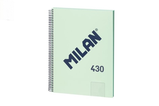 Bloc espiral A4 80H cuadricula serie 1918 verde