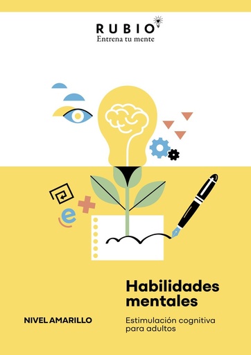 [978-84-10418-21-9] Habilidades mentales. Estimulación cognitiva para adultos. (Nivel amarillo. Vol. I)