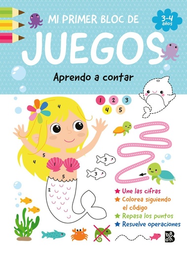 [978-94-032-3762-6] MI PRIMER BLOC DE JUEGOS-APRENDO A CONTAR