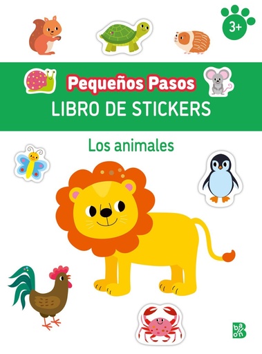 [978-94-032-3838-8] PEQUEÑOS PASOS LIBRO DE STICKERS-LOS ANIMALES