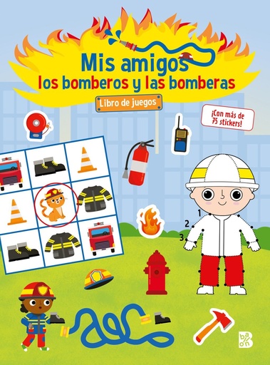 [978-94-032-3490-8] MIS AMIGOS LOS BOMBEROS Y LAS BOMBERAS-LIBRO DE JUEGOS