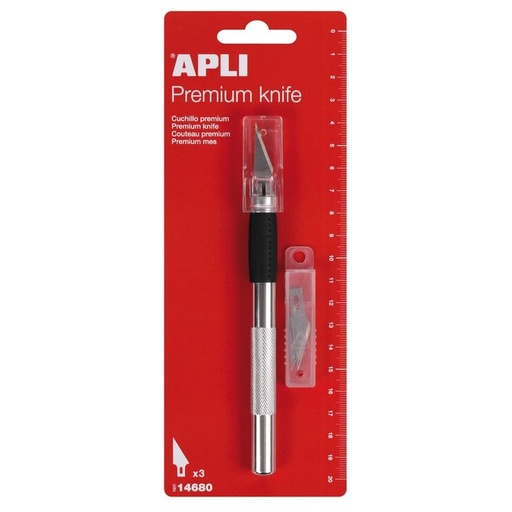 [14680] Cuchillo hobby de precision premium con 3 recambios