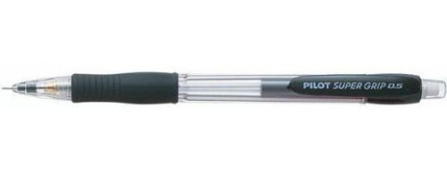 [H-187-SL-B] Portaminas supergrip h-187 supergrip cuerpo negro 0,7MM pilot h-187-sl-b