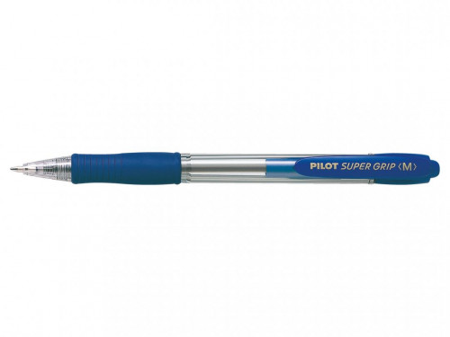 [BPGP-10R-M-L] Boligrafo retractil supergrip 1.0MM azul PILOT bpgp-10R-m-l