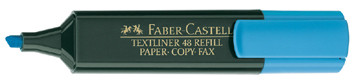 [154851] Marcador fluor textliner azul faber castell 154851