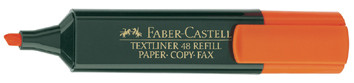 [154815] Marcador fluor textliner naranja faber castell 154815