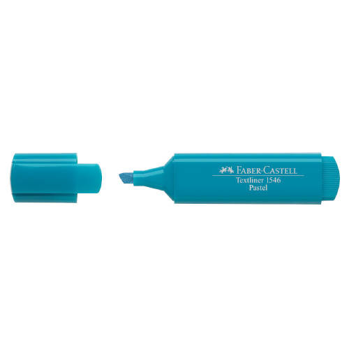 [154658] Marcador fluor textliner turquesa pastel faber castell 154658