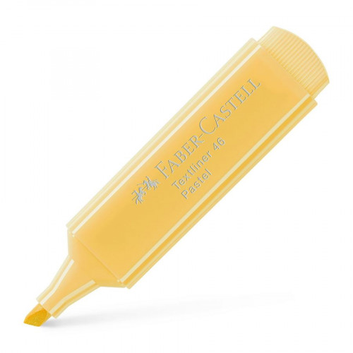 [154667] Marcador fluor textliner vainilla pastel faber castell 154667