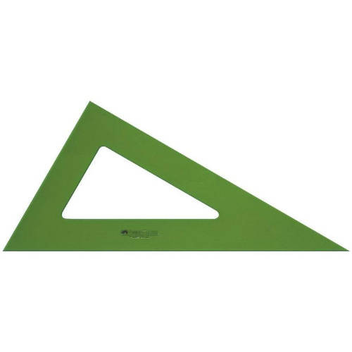 [666-25] Cartabon 25CM no graduada color verde faber castell 666-25