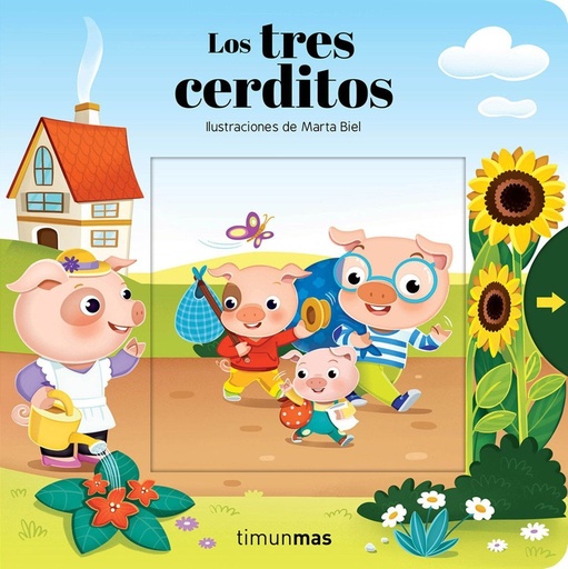 [978-84-08-17886-6] Los tres cerditos. Cuento con mecanismos