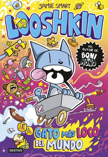 [978-84-08-31804-0] Looshkin 1. El gato más loco del mundo