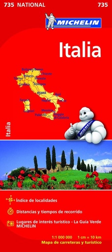 [978-2-06-720017-3] Mapa National Italia
