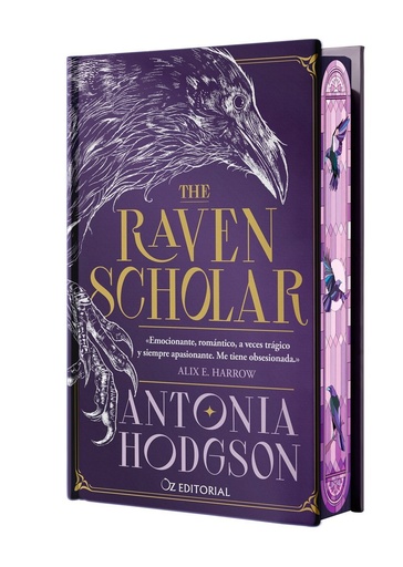[978-84-18431-22-7] The Raven Scholar (edición especial limitada en tapa dura con cantos pintados)