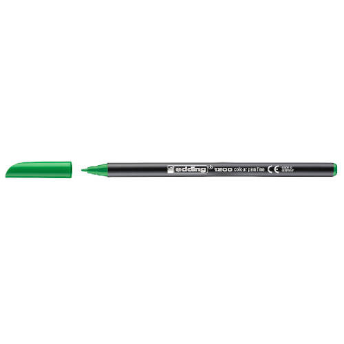 [1200-64] Rotulador punta fina 1200 verde fluorescente EDDING 1200-64