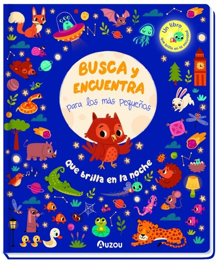 [979-10-395-2670-8] Busca y Encuentra para los más pequeños. Qué brilla en la noche