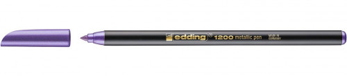 [1200-078] Rotulador punta fina 1200 violeta metalico EDDING 1200-078