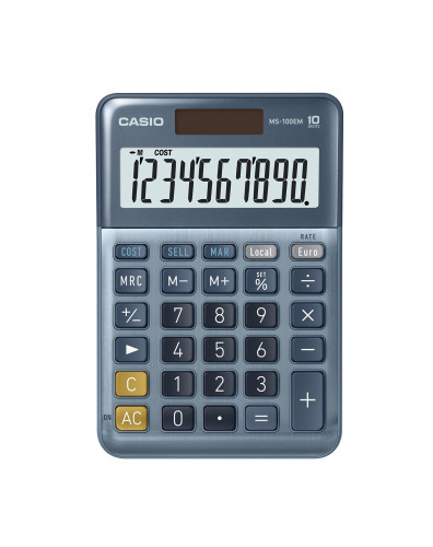 [MS-100EM] Calculadora de sobremesa de 10 dígitos CASIO ms-100EM