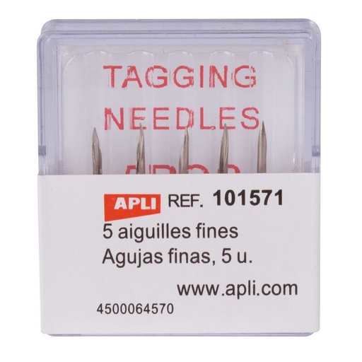 [101571] Aguja estandar etiquetadora textil ref, 101546 5 u,