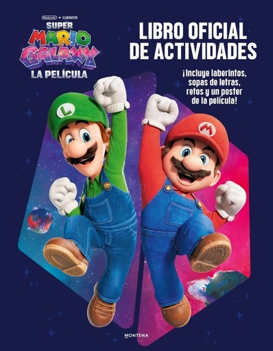 [979-13-87724-53-5] Super Mario - Super Mario Galaxy: la película - Libro de actividades