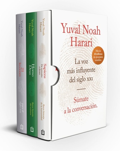 [978-84-663-6121-7] Estuche Harari (contiene: Sapiens | 21 lecciones para el siglo XXI | Homo Deus)