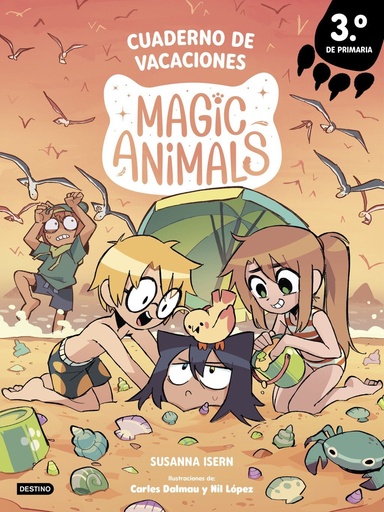 [978-84-08-31897-2] Magic Animals. Cuaderno de vacaciones. 3º de Primaria