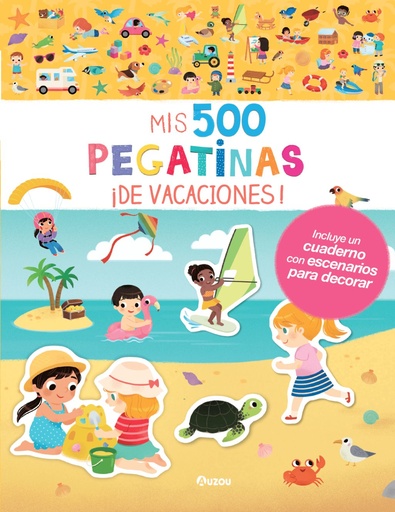 [979-10-395-1000-4] Mis 500 pegatinas. Vacaciones