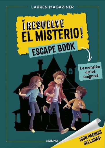 [978-84-272-5627-9] ¡Resuelve el misterio! Escape Book 1 - La mansión de los enigmas