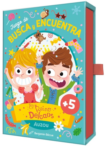 [979-10-395-8117-2] Busca y encuentra en el Reino Delcaos. Juego de cartas