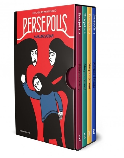 [978-84-10352-56-8] Persépolis (Estuche - edición 25 aniversario)