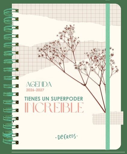 [978-84-19434-12-8] Agenda escolar semanal 2026-2027 Defreds