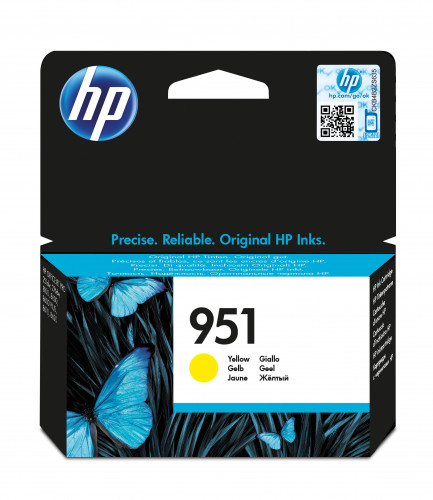 [CN052AE#BGY] Hp 951 cartucho de tinta HP951 amarillo (CN052AE)