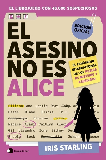 [979-13-88279-20-1] El asesino no es Alice
