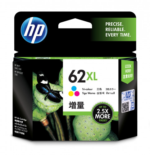 [C2P07AE#ABE] Hp 62XL cartucho de tinta HP62XL tricolor (C2P07AE)