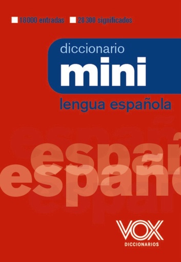 [978-84-9974-401-8] Diccionario Mini de la Lengua Española