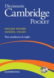[978-84-8323-478-5] Diccionario Bilingüe Cambridge Spanish-English Pocket edition