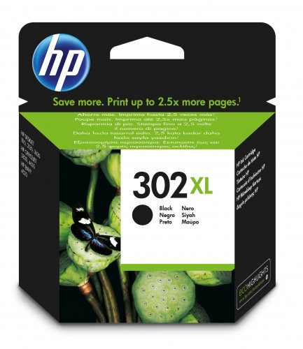 [F6U68AE#ABE] Cartucho de tinta hp 302XL negro/alta capacidad (F6U68AE)