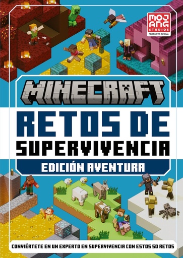 [978-84-1064-176-1] Minecraft oficial: Retos de supervivencia