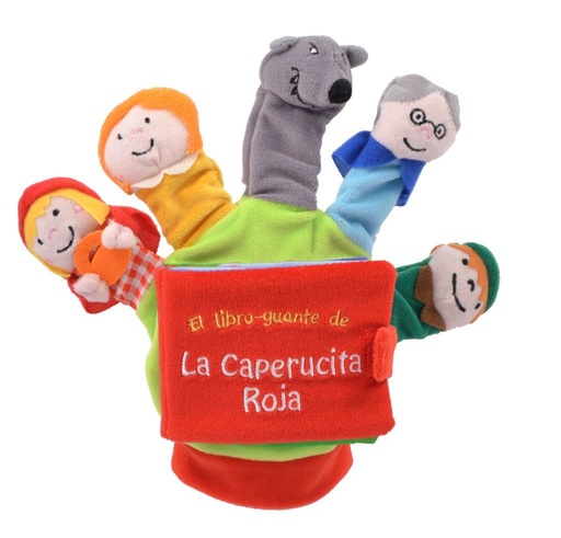 [978-84-683-0974-3] LA CAPERUCITA ROJA (LIBRO GUANTE CON TÍTERES DE DEDO)