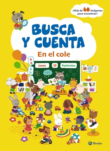 [978-84-696-4269-6] Busca y cuenta. En el cole
