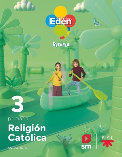 [978-84-1392-690-2] Religión Católica. 3 Primaria. Edén. Revuela. Andalucia