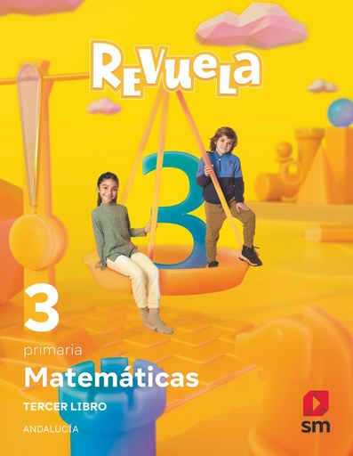 [978-84-19102-70-6] Matemáticas. Trimestres temáticos. 3 Primaria.  Revuela. Andalucía