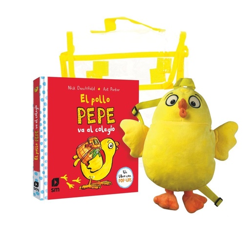 [978-84-9856-862-2] Pack de El pollo Pepe va al colegio