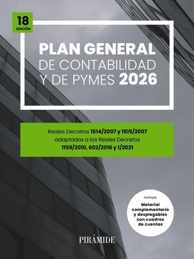 [978-84-368-5160-1] Plan General de Contabilidad y de PYMES