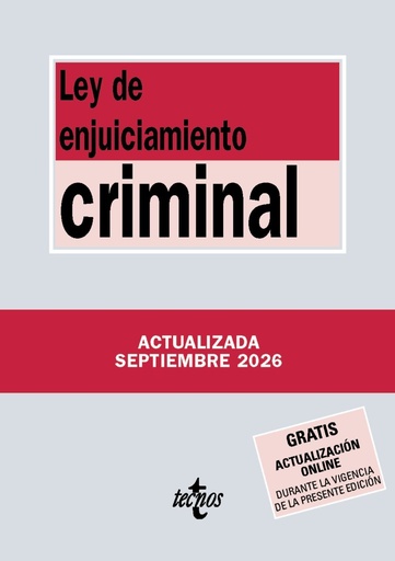 [978-84-309-9453-3] Ley de Enjuiciamiento Criminal
