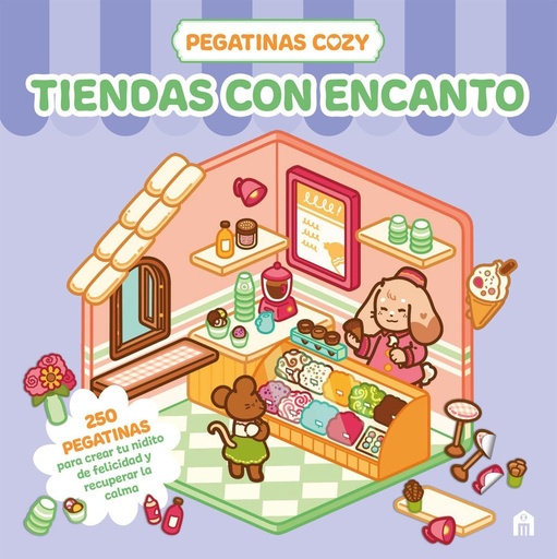[979-12-5957-846-4] Pegatinas cozy. Tiendas con encanto
