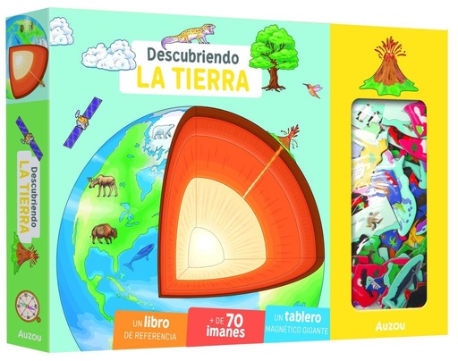 [979-10-395-8132-5] Descubriendo la Tierra. Tablero magnético