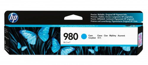 [D8J07A] Hp 980 cartucho de tinta HP980 cian (D8J07A)