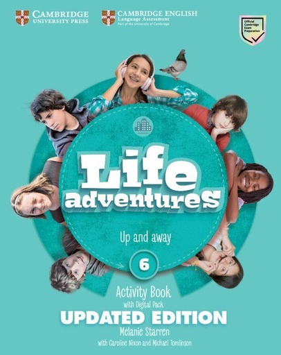 [978-84-1322-179-3] Life Adventures Level 6 Activity Book with Home Booklet and Digital Pack Updated